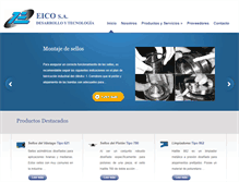 Tablet Screenshot of eicosa.cl